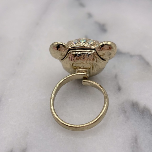 Crystal‎ Teddy Bear Ring Jewelry - Picture 6 of 6